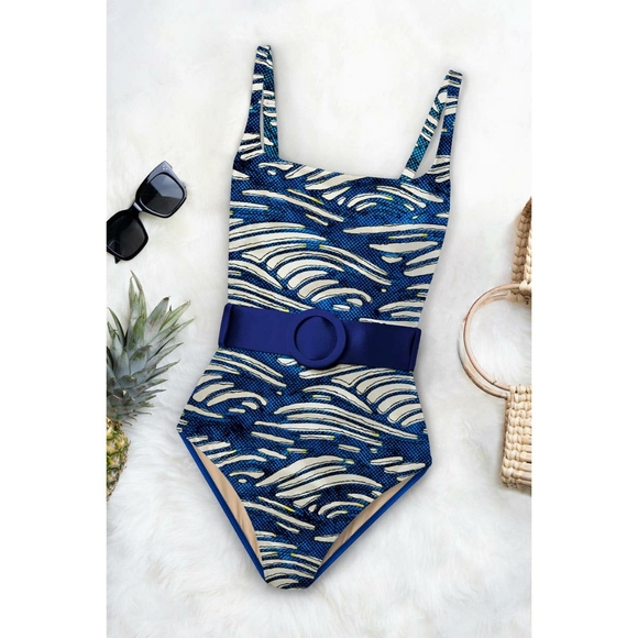 Alaska Belted One-Piece - Picture 2 of 2